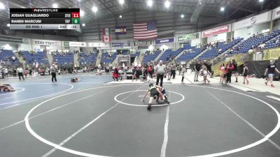 82 lbs Quarterfinal - Landon Abbas, Black Fox Wrestling Academy vs Leihum Twombly, Nebraska Elite WC