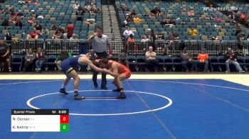 133 lbs Quarterfinal - Noah Gonser, Campbell vs Kobee Nelms, UN-Texas Wesleyan