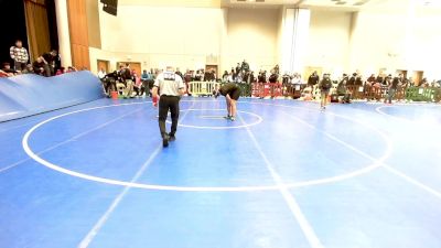 215 lbs Round Of 16 - Matthew Dominguez, Fort Lee vs Cole Hughes, Emerson/Park Ridge