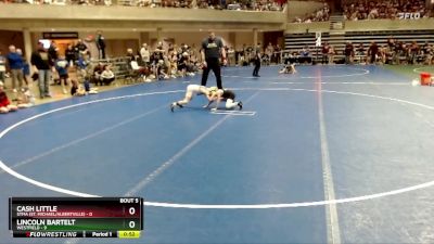 55 lbs Semis & 1st Wrestleback (8 Team) - Cash Little, STMA (St. Michael/Albertville) vs Lincoln Bartelt, Westfield