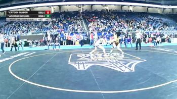 Girls-105 lbs 3rd Place Match - Addison Wenkel, Ogemaw Heights (Girls) vs Cayden Taylor, Fowlerville (Girls)