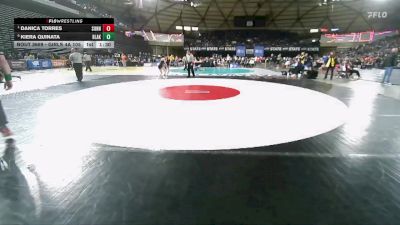 Girls 4A 105 lbs Semifinal - Danica Torres, Sunnyside (Girls) vs Kiera Quinata, Bonney Lake (Girls)