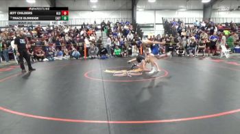 132 lbs Semifinal - Trace Eldridge, Cheyenne East vs Jett Childers, Alliance