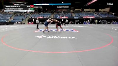 285 lbs Cons. Round 2 - Kaiden Cisneros, Arizona Christian vs 16 Darrian Hoobery, Eastern Oregon