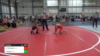 88 lbs 3rd Place - Collin McDowell, Askren Wrestling Academy vs Jacob Morris, Team Alaska