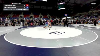 120 lbs Champ. Rd Of 32 - Savannah Witt, PA vs Kooper Griggs, CO