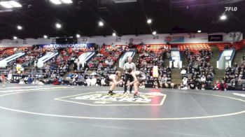120 lbs Quarterfinals (8 Team) - Kolton Burns, Decatur vs Westin Connell, Union City