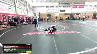 125 (127) Cons. Round 2 - Shereen Mehta, Dougherty Valley vs Sierra Monaghan, Amador Valley