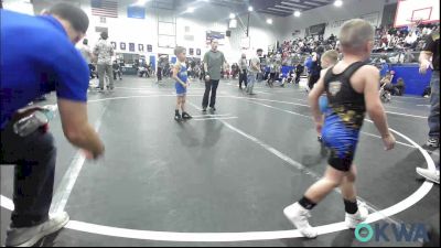 46 lbs Consi Of 8 #1 - Jericho Williams, Powerhouse Gold vs Jackson Rosholt, Piedmont