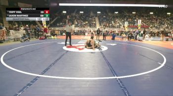 4A-150 lbs Quarterfinal - Tripp Vigil, Central vs Jaxon Martinez, Kelly Walsh