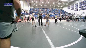 58 lbs Round Of 16 - Dominic Monarez, Choctaw Ironman Youth Wrestling vs Jarod Smith, Tecumseh Youth Wrestling