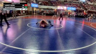 160 lbs Champ. Round 1 - Dylan Duffalo, Spartan Youth Wrestling Club vs Jarrett Degen, Big Game Wrestling Club MT