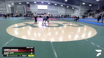 5-215 lbs Cons. Round 2 - Joseph Johnson, Independence High School vs Ikaika Leao, Hickory