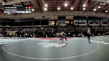 150-4A/3A Semifinal - Zahid Shujaee, James Hubert Blake vs Victor Guerra, Frederick