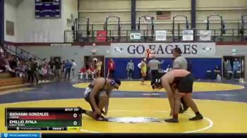220 lbs Cons. Semi - Emillio Ayala, Eagle Point vs Giovanni Gonzales, Crater