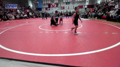 60 lbs Semifinal - Dallas Tannehill, Wagoner Takedown Club vs Creedon Ford, Locust Grove Youth Wrestling