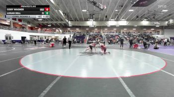 165 lbs Cons. Round 5 - Logan Sell, Friends University vs Cody Wagner, Unattached - Little Rock