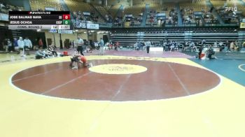125 lbs Cons. Round 2 - Jose Salinas Nava, Schreiner Univsrity vs Jesus Ochoa, CSU Pueblo