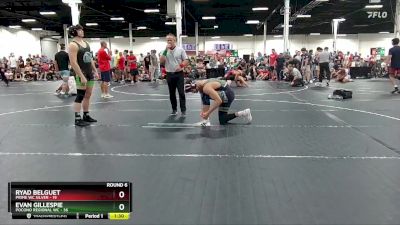 190 lbs Round 6 (8 Team) - Evan Gillespie, Pocono Regional WC vs Ryad Belguet, Prime WC Silver