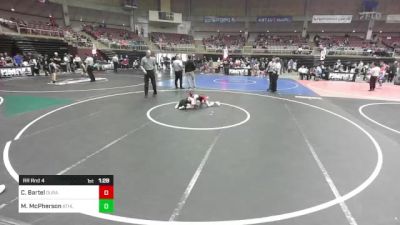 74 lbs Rr Rnd 4 - Colt Bartel, Durango vs Milo Jaxson McPherson, Athlos WC