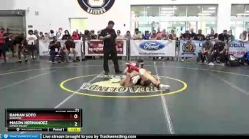 152 lbs Champ. Round 1 - Damian Soto, Barstow vs Mason Hernandez, Citrus Valley