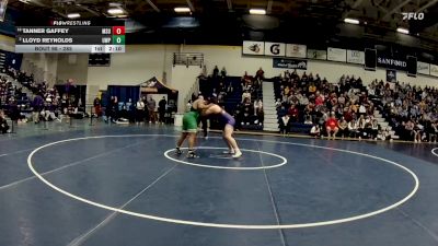 285 lbs Cons. Round 2 - Lloyd Reynolds, Wisconsin-Parkside vs Tanner Gaffey, Minnesota State