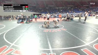 4A Boys 165 lbs Cons. Round 2 - Liam Bennett, Philomath Boys vs Noah Collins, La Grande Boys