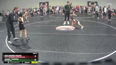 54/62 Round 1 - Sonny Thomas, Unattached vs Jayliannes Pagan, Mighty Warriors Wrestling Acad