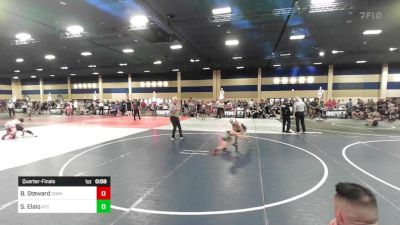 70 lbs Quarterfinal - Benjamin Steward, Dominate WC vs Samson Elaio, Atc