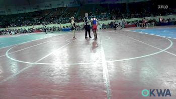 160 lbs Consi Of 8 #2 - Janeise Shelton, Mary Golda Ross Middle School vs Brynna Lankford, McLoud