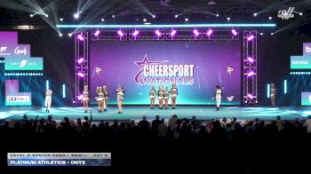Platinum Athletics - Onyx [2026 L6 Senior Coed - Small Day 2] 2026 CHEERSPORT National All Star Cheerleading Championship