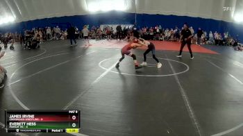 52 lbs Round 3 (3 Team) - Everett Hess, Pursuit WC vs James Irvine, Crossroads Wrestling