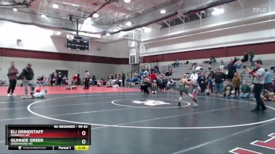 59-63 lbs Round 4 - Gunner Greer, Greenwood WC vs Eli Grindstaff, Monrovia WC