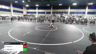 70 lbs Consi Of 16 #2 - Dominic Orozco, Atc vs Luke Mascoto, Flow Academy HI