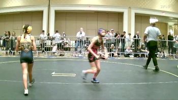 88 lbs Consi Of 8 #2 - Allision Alvarez, Mayfair WC vs Nadia Pedraza, Selahflo