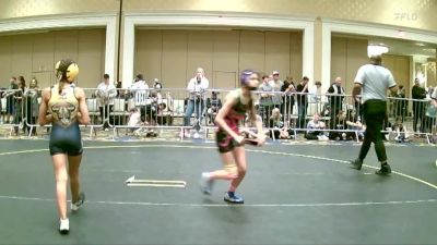 88 lbs Consi Of 8 #2 - Allision Alvarez, Mayfair WC vs Nadia Pedraza, Selahflo