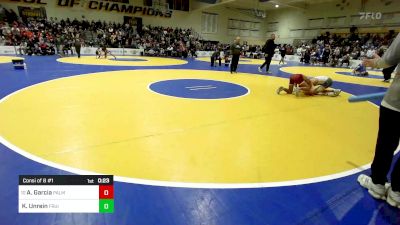 116 lbs Consi Of 8 #1 - Aiden Garcia, Palma vs Kel Unrein, Fruita Monument (CO)