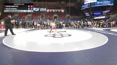 157 lbs Cons. Rd Of 16 - Kaleb Griffith, NE vs Mack Powell, OK