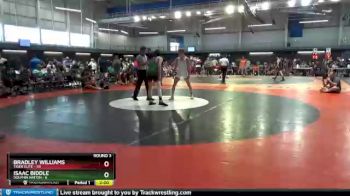 138 lbs Round 3 (6 Team) - Bradley Williams, Tiger Elite vs Isaac Biddle, Dolphin Nation