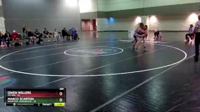 285 lbs Round 1 (16 Team) - Marco Scarton, Brawlers YoungBucks vs Owen Willers, STL Red