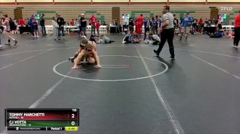 115 lbs Finals (2 Team) - CJ Votta, Headhunters vs Tommy Marchetti, M2TCNJ