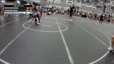 76 lbs Round 1 (6 Team) - Tyler San Souci, CTWHALE ORCA vs Ripon Mukherjee, Revival