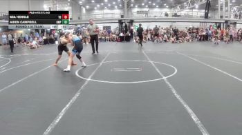 120 lbs Round 1 (6 Team) - Mia Henkle, The Outsiders vs Aiden Campbell, OMP