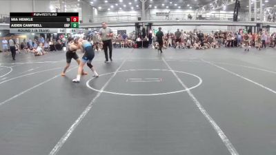 120 lbs Round 1 (6 Team) - Mia Henkle, The Outsiders vs Aiden Campbell, OMP