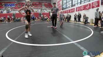 73 lbs Consi Of 8 #2 - Jackson Easley, Choctaw Ironman Youth Wrestling vs Landon Fincher, Lexington Wrestling Club