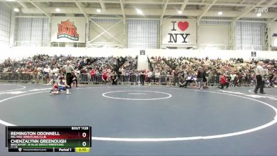 50 lbs Champ. Round 1 - Remington ODonnell, Pal-Mac Wrestling Club vs Chenzalynn Greenough, Brockport Jr Blue Devils Wrestling Club