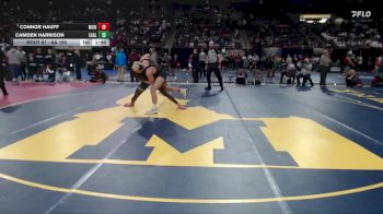 6A 165 lbs Champ. Round 1 - Connor Hauff, Meridian vs Camden Harrison, Eagle