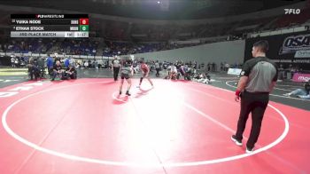 6A Boys 144 lbs 3rd Place Match - Ethan Stock, Mountainside Boys vs Yuika Node, Sunset Boys