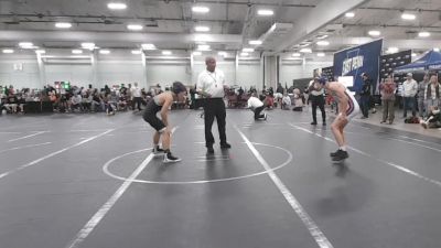 120 lbs Round 2 (10 Team) - Ezra Henning, Rocket Rams vs Sawyer Roper, CTWHALE Green