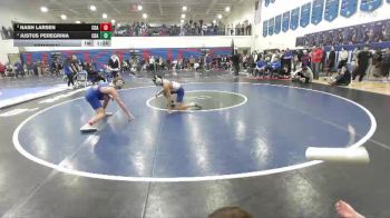 120 lbs Semifinal - Nash Larsen, Coeur D Alene vs Justus Peregrina, Coeur D Alene